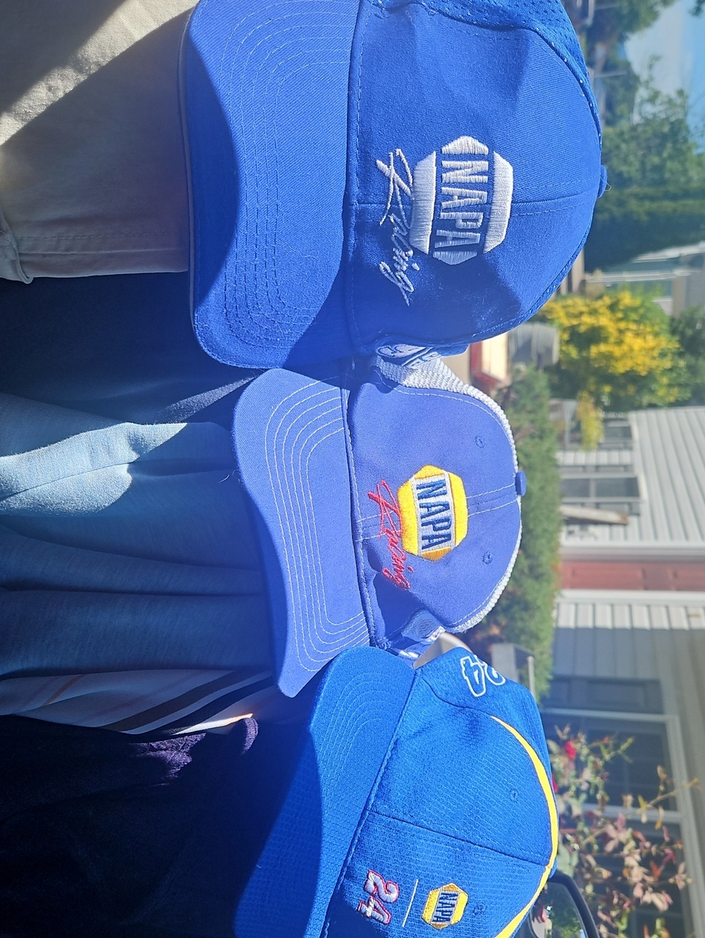 Mens NAPA Chase Elliott Nascar Hats All 3